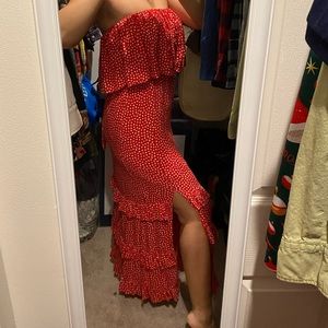 Skylar + Madison Red Heart Dress